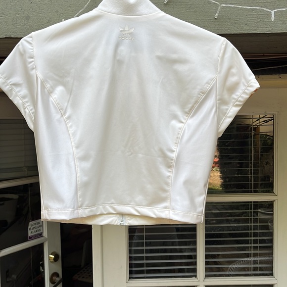 ADIDAS: sporty zip up crop top - Picture 2 of 3